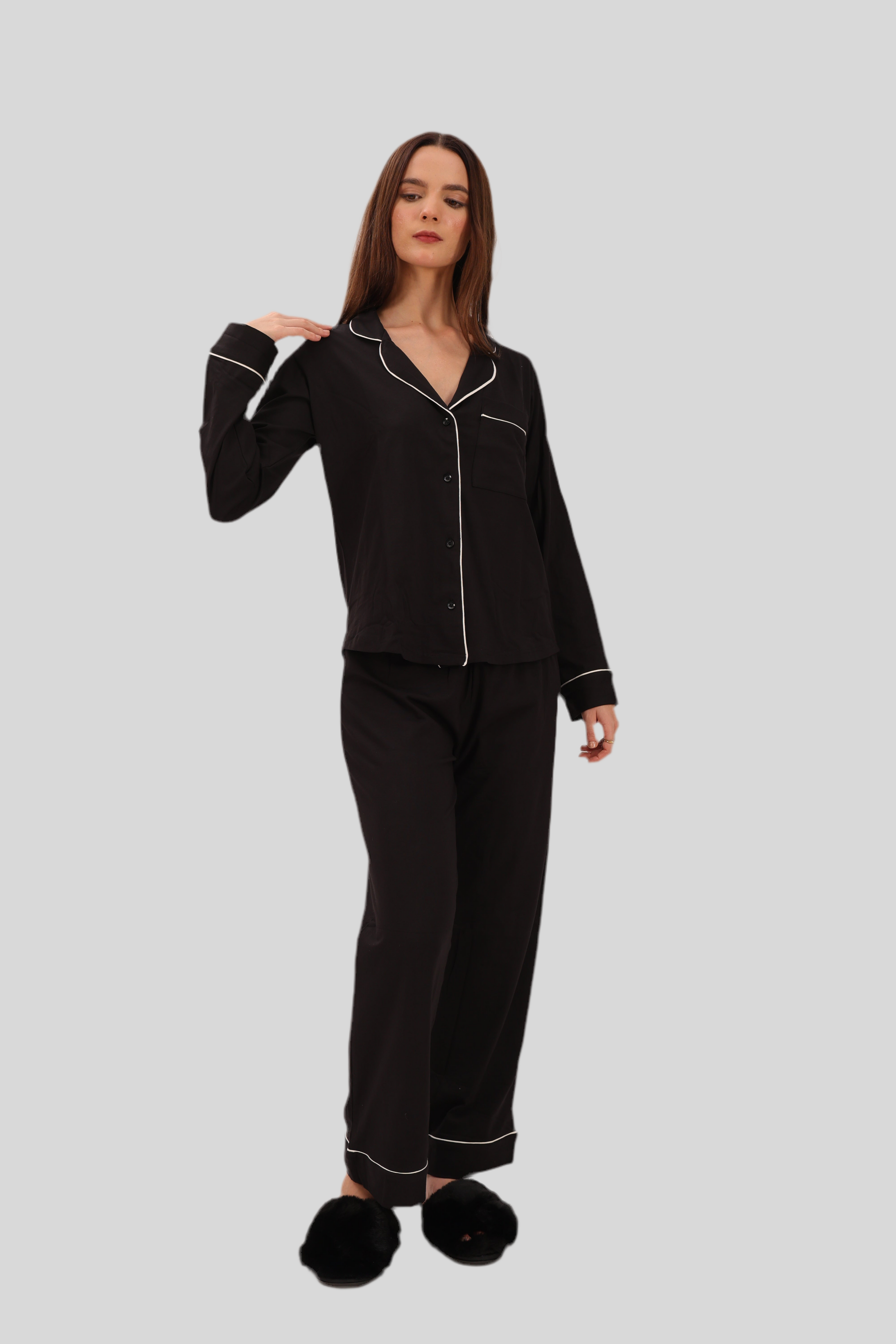 Black cosmic pj set