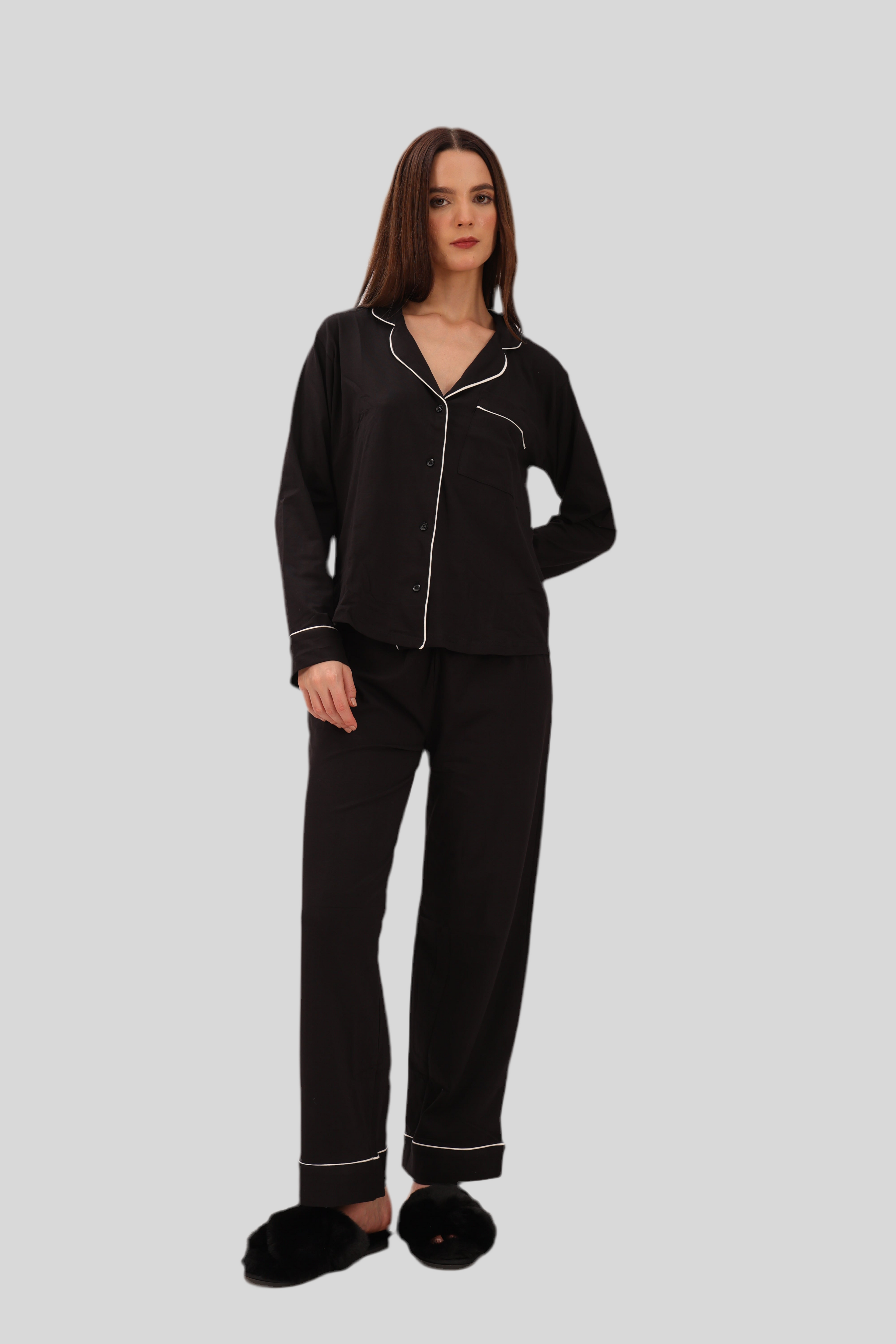 Black cosmic pj set