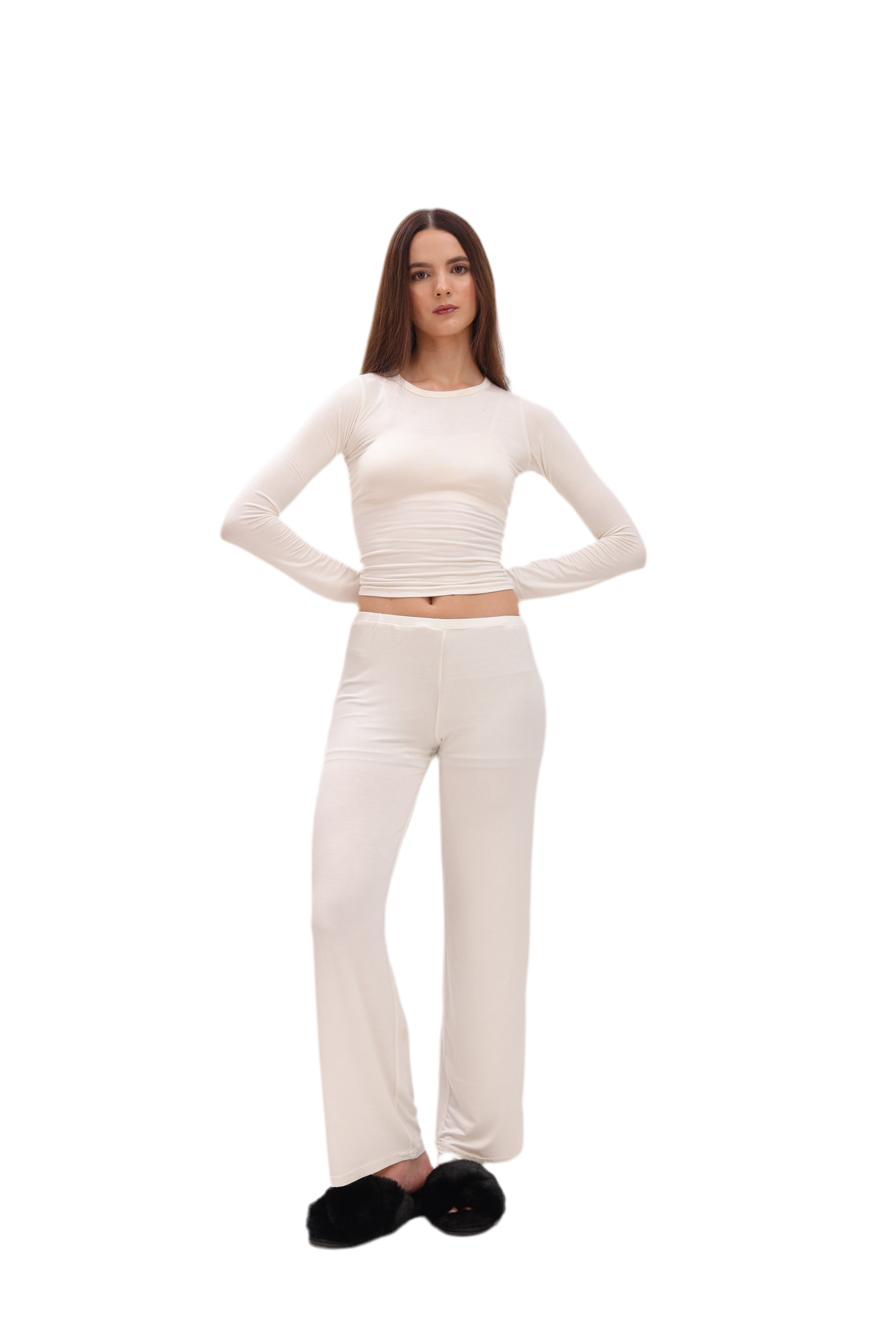White lounge set