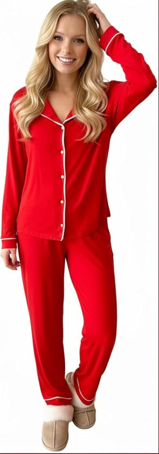 Red pj set
