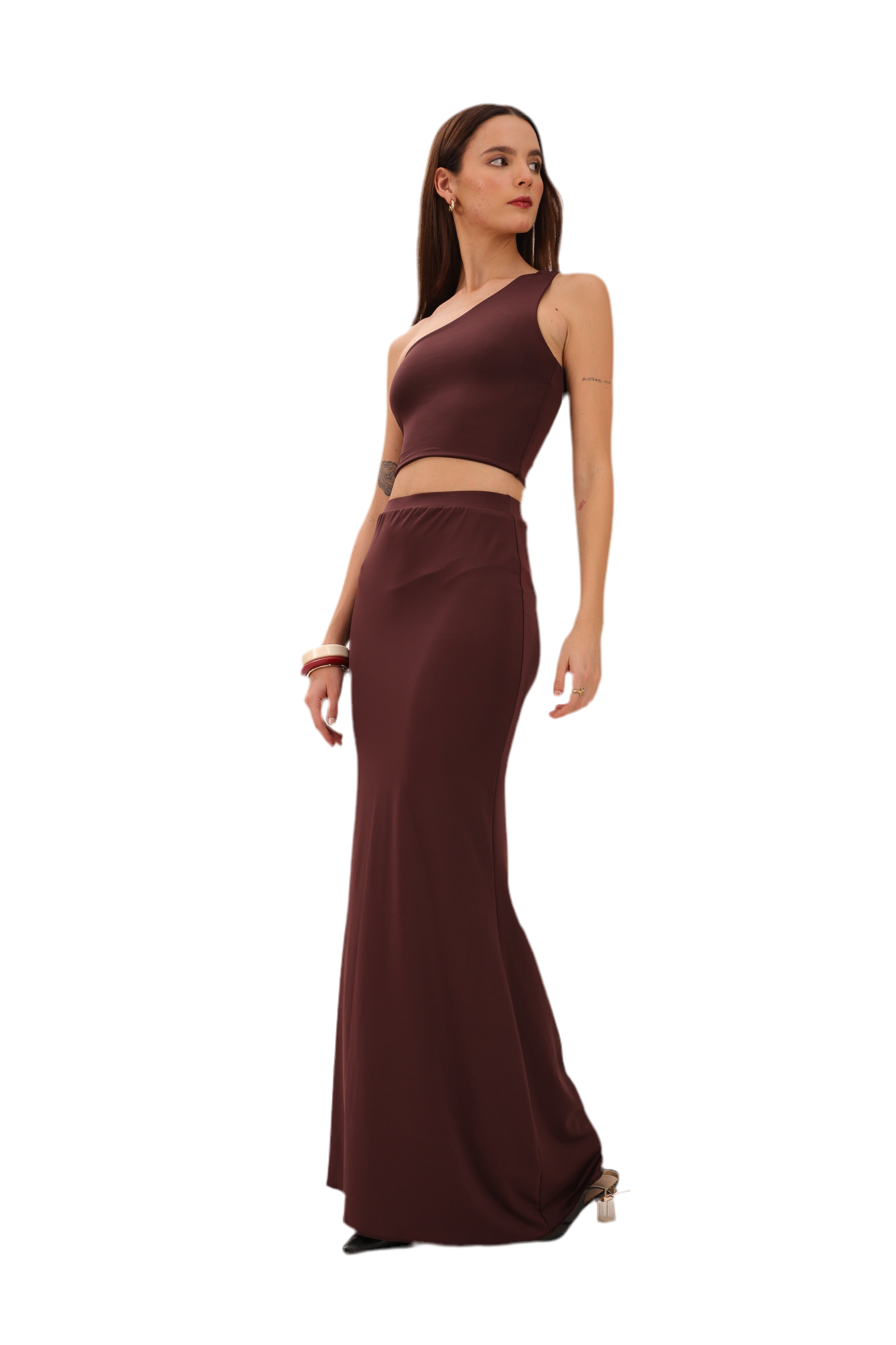mocha skirt
