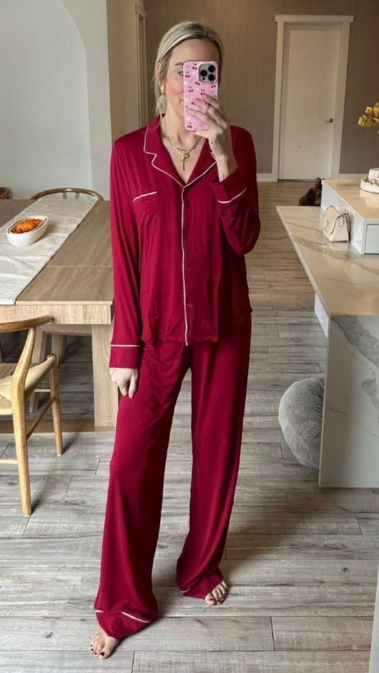 Red pj set