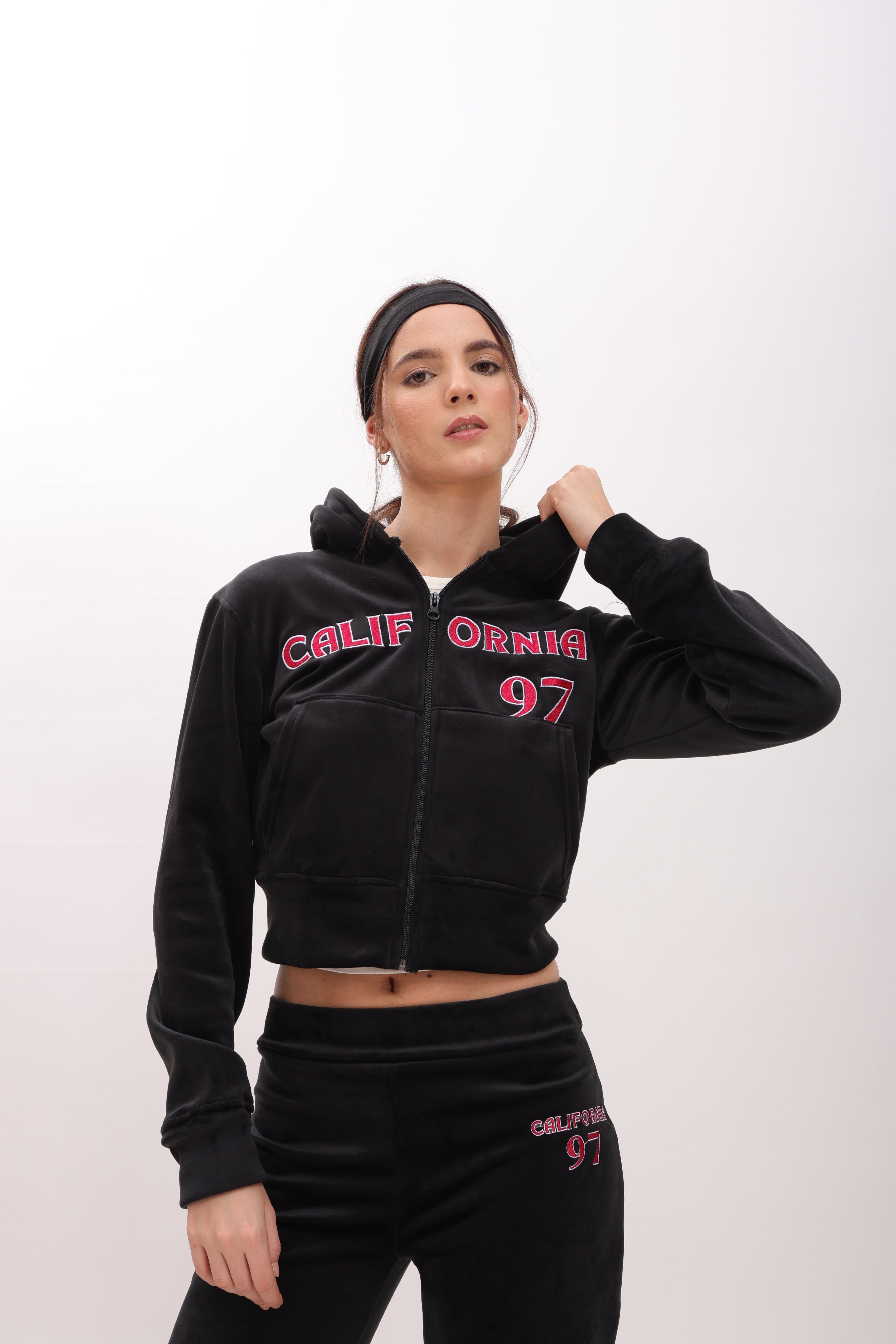 California velour set