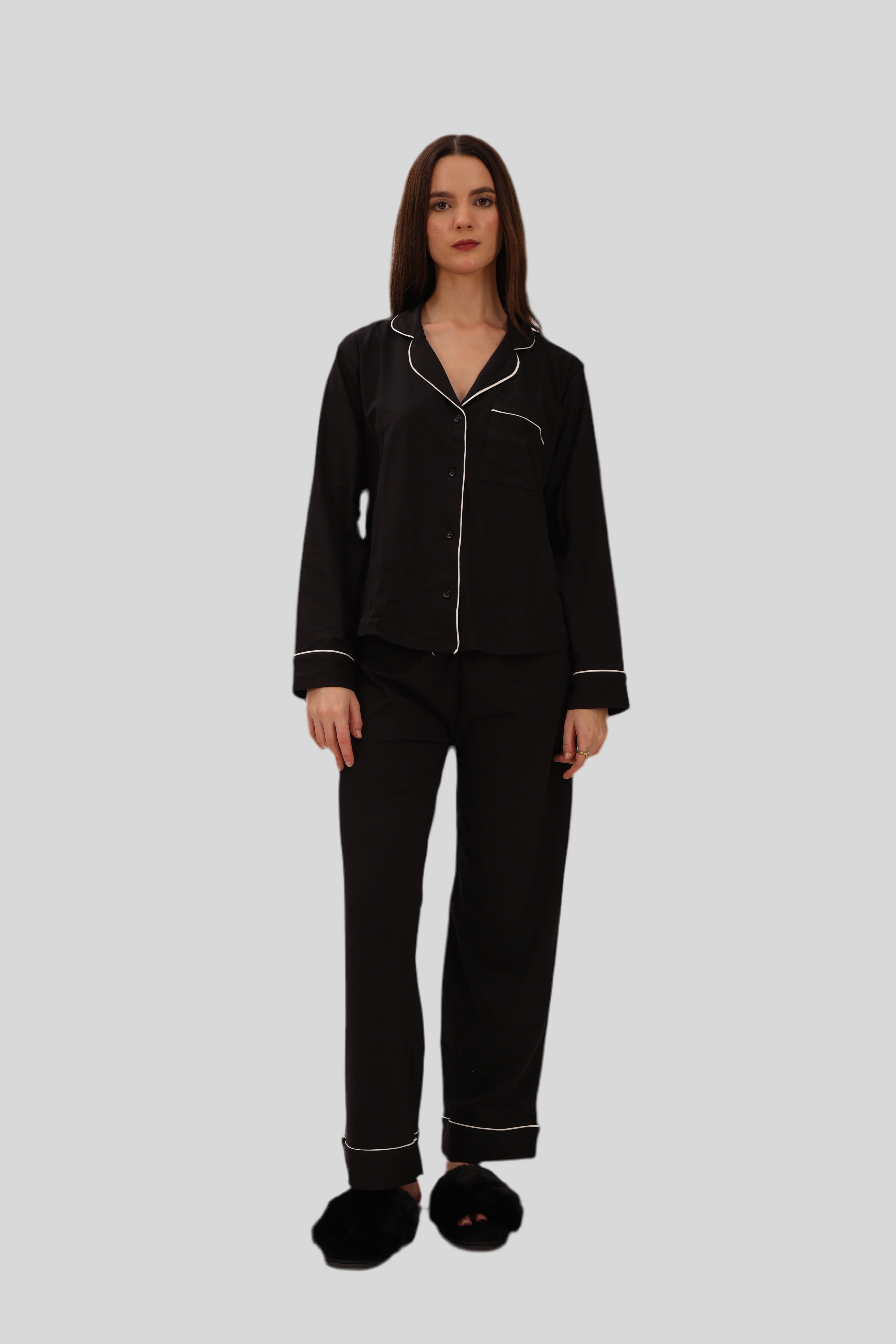 Black cosmic pj set