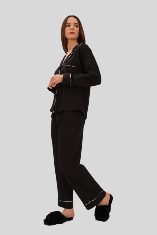 Black cosmic pj set