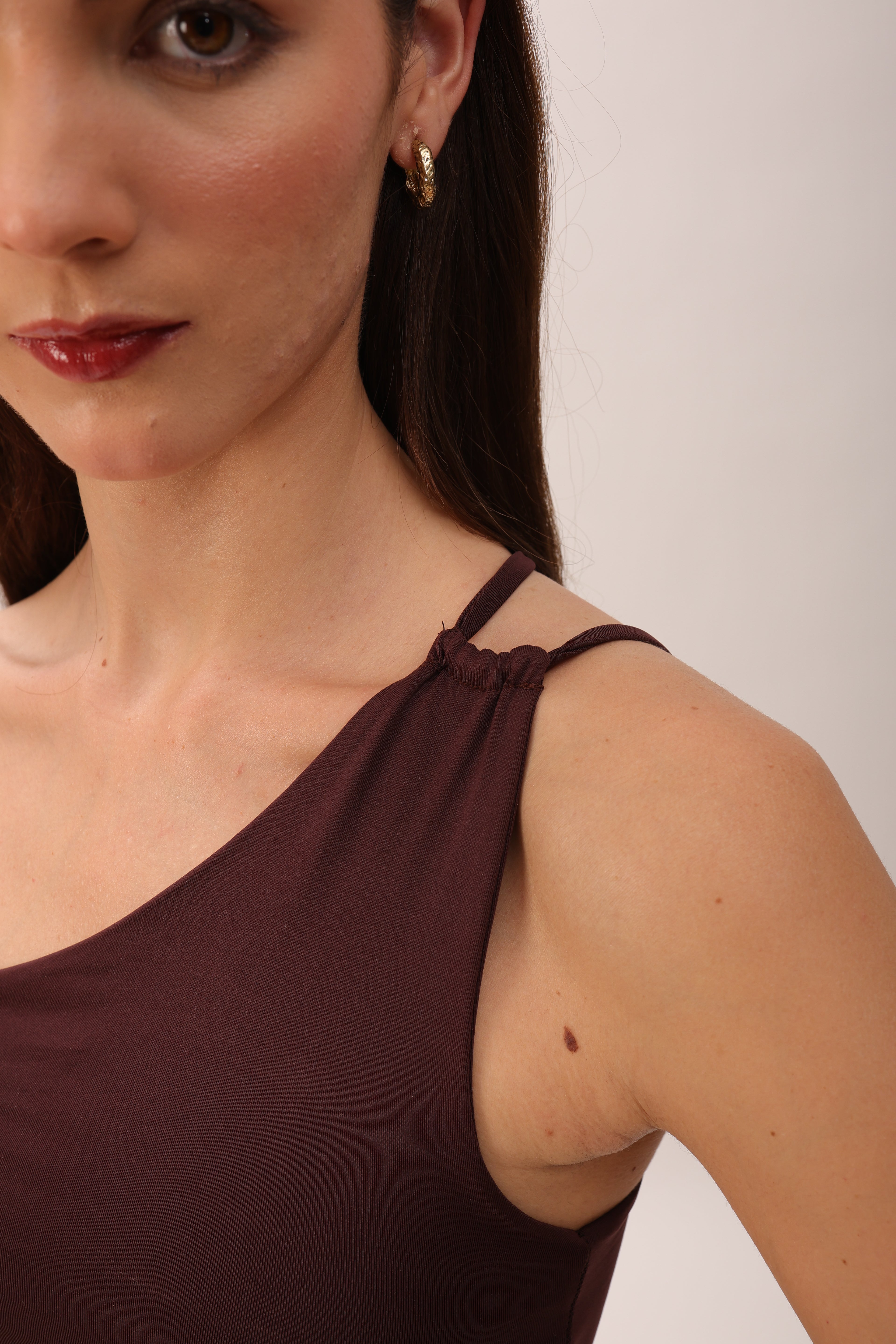 Auburn one shoulder top